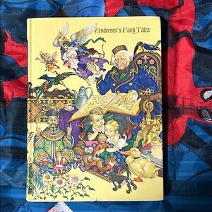 VINTAGE 1984 | Hans Christian Andersen's Fairy Tales Illustrated Hardcover Book